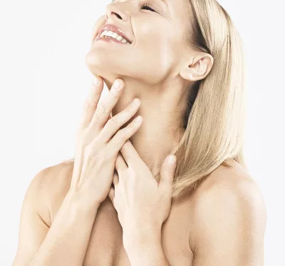 Reafirmación papada y cuello con Indiba